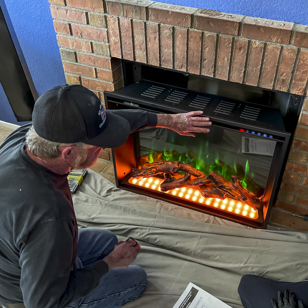 fireplace install in Big Bear Lake, CA