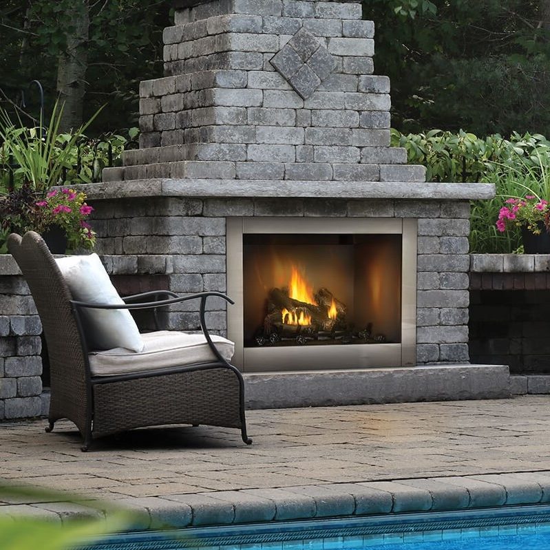 outdoor fireplace installation, whitewater ca