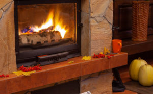 Wood Burning Fireplace, Rialto CA