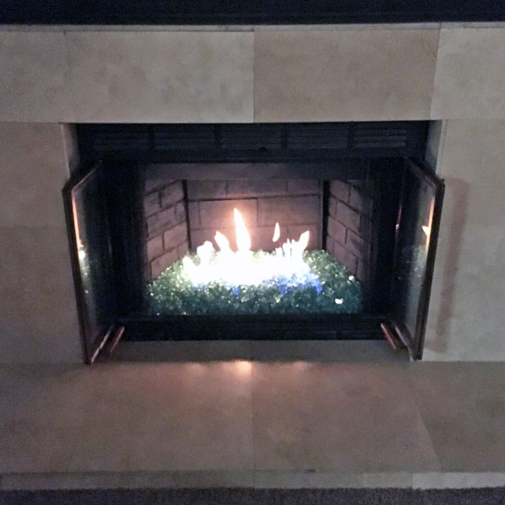New Fireplace Insert in Mountain Center CA