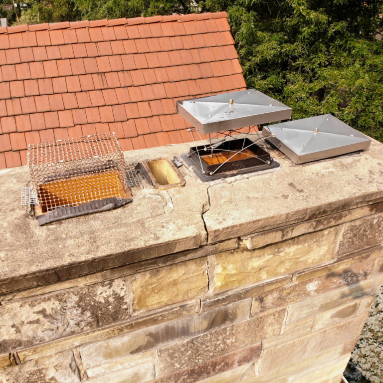 Essential Roles Of A Chimney Crown Damaged Chimney Crown